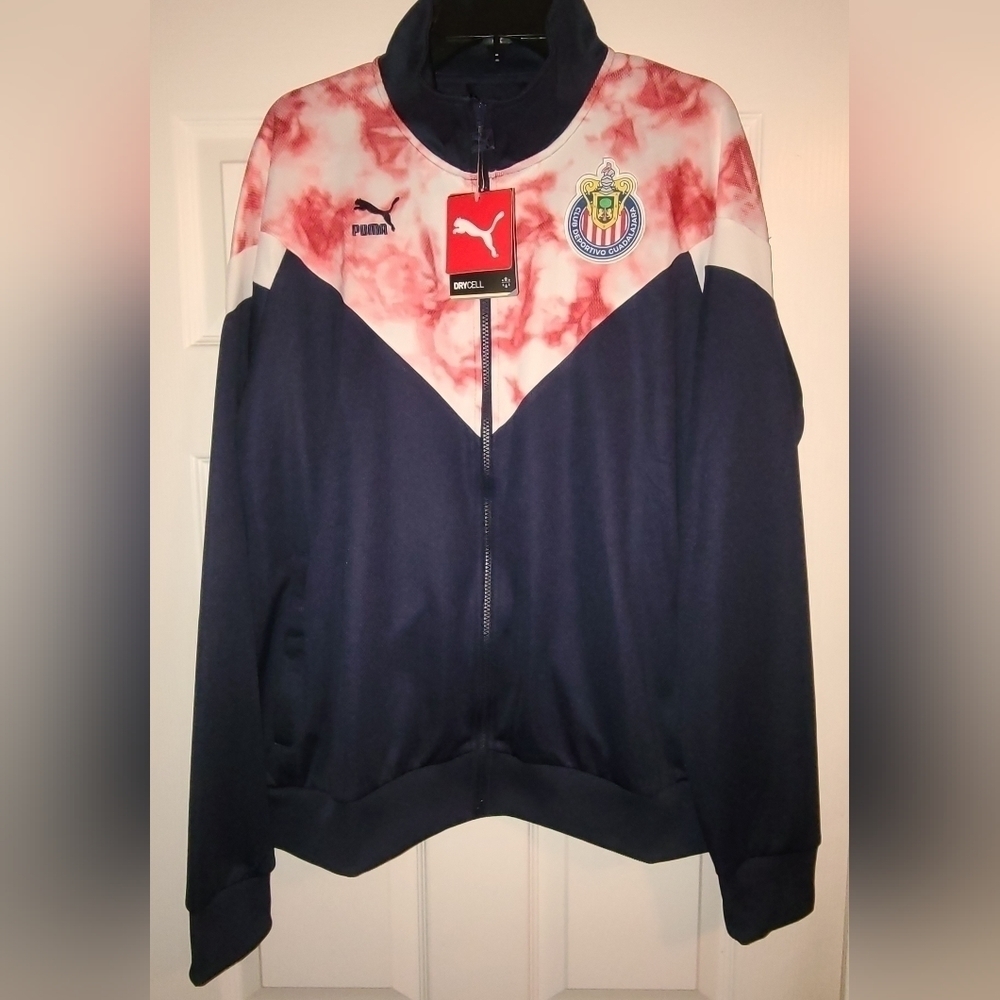 Puma Chivas Iconic MCS Mesh Men's Soccer Track Jacket